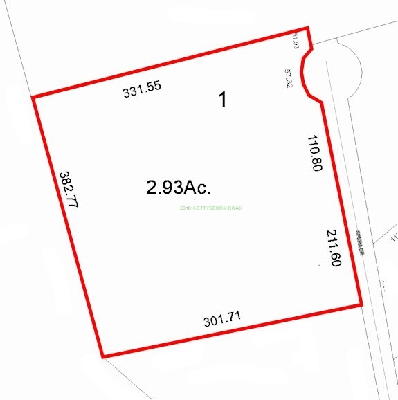 2310 Gettysburg Rd, Camp Hill, PA for lease - Plat Map - Image 2 of 3