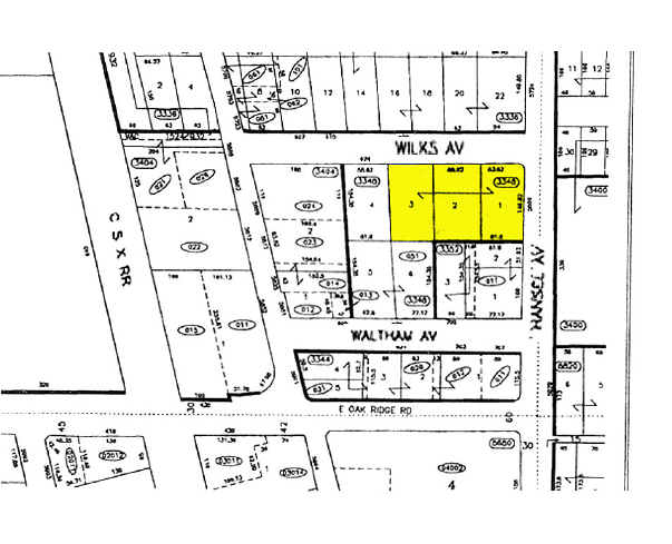 4901 S Orange Ave, Orlando, FL à louer - Plan cadastral - Image 2 de 8