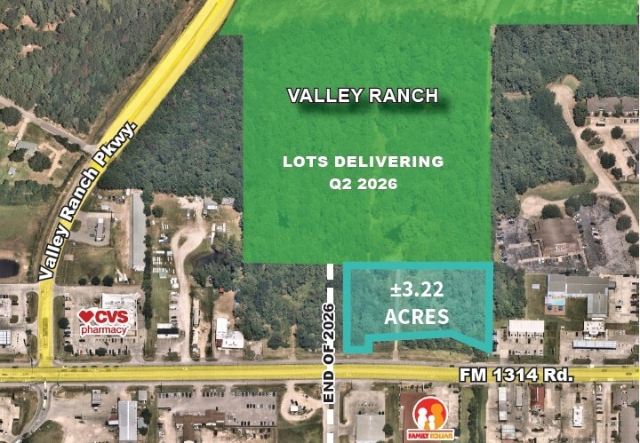 Valley Ranch Pkwy and FM 1314 Rd., Porter, TX à louer - Photo du bâtiment - Image 2 de 3