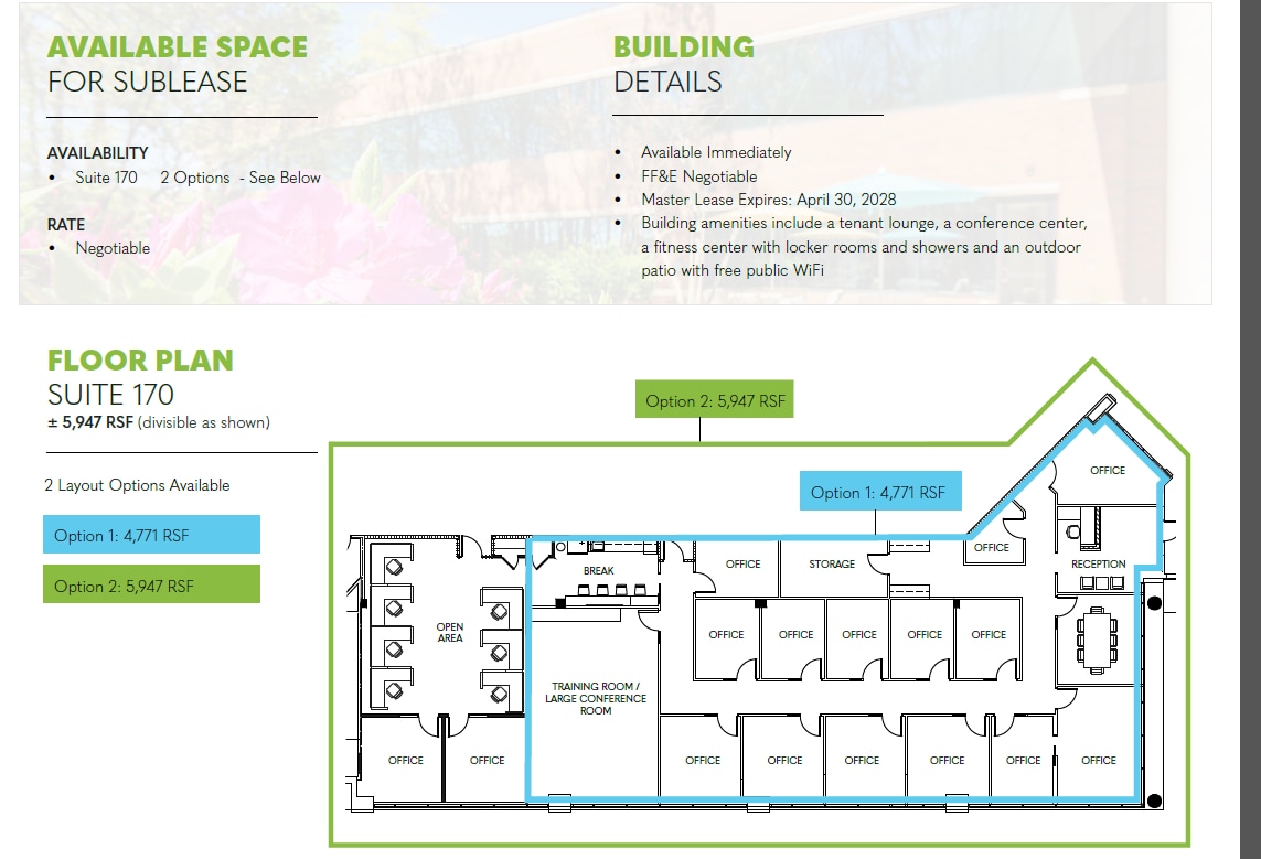 3128 Highwoods Blvd, Raleigh, NC à louer Plan d’étage- Image 1 de 1