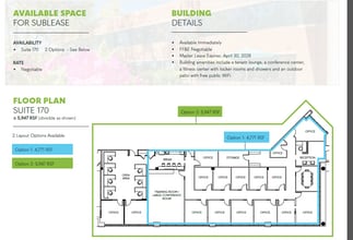 3128 Highwoods Blvd, Raleigh, NC à louer Plan d’étage- Image 1 de 1