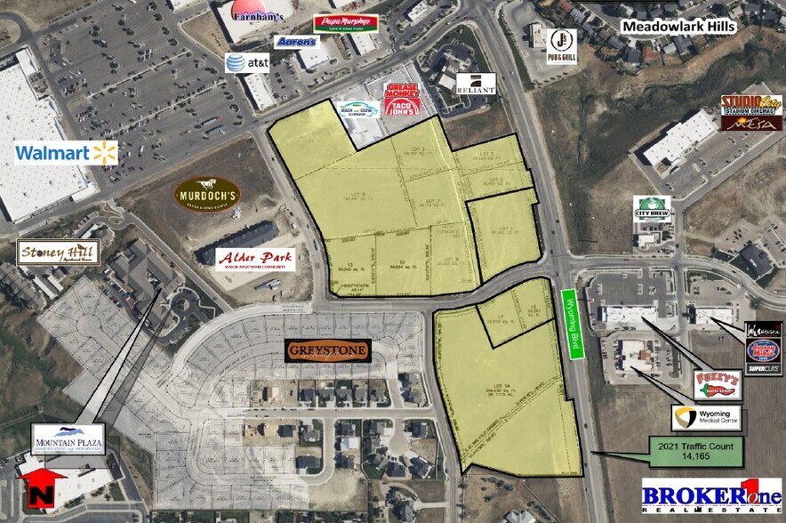3307 Patriot, Casper, WY à vendre - Aérien - Image 1 de 3