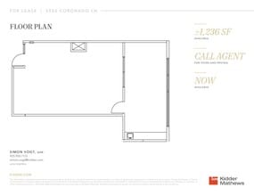 5933 Coronado Ln, Pleasanton, CA for lease Floor Plan- Image 1 of 1