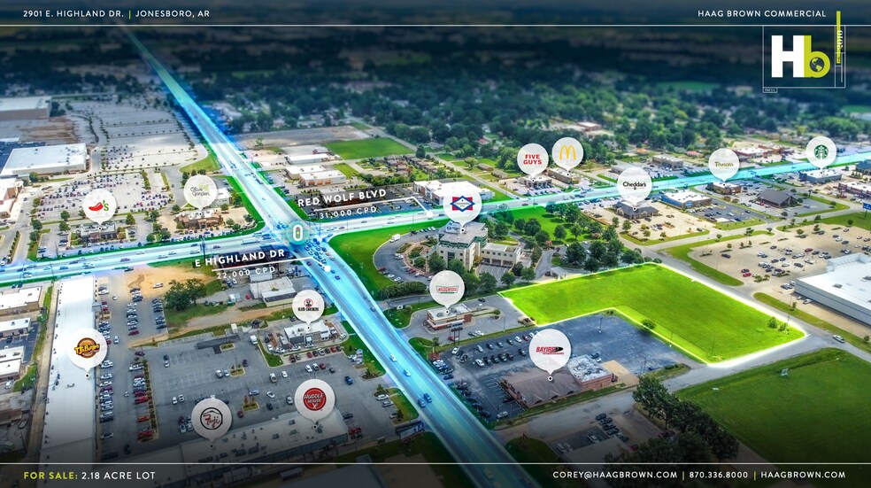 2901 E Highland Dr, Jonesboro, AR for sale - Building Photo - Image 2 of 5