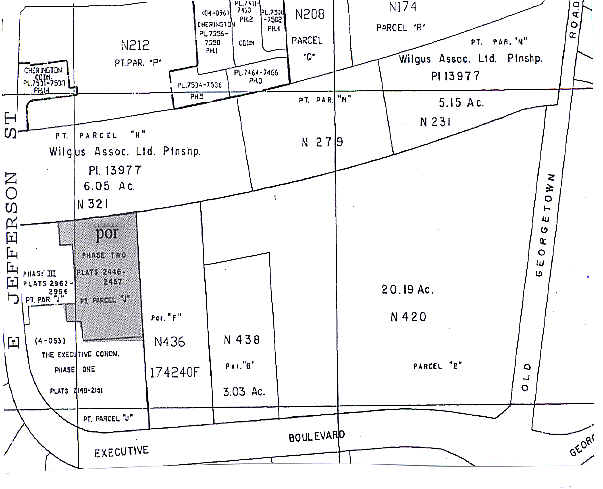 6201-6215 Executive Blvd, Rockville, MD à vendre - Plan cadastral - Image 2 de 17