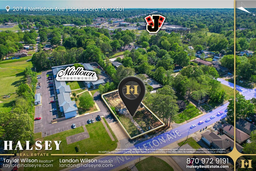 207 E Nettleton Ave, Jonesboro, AR à vendre - Photo du bâtiment - Image 2 de 5