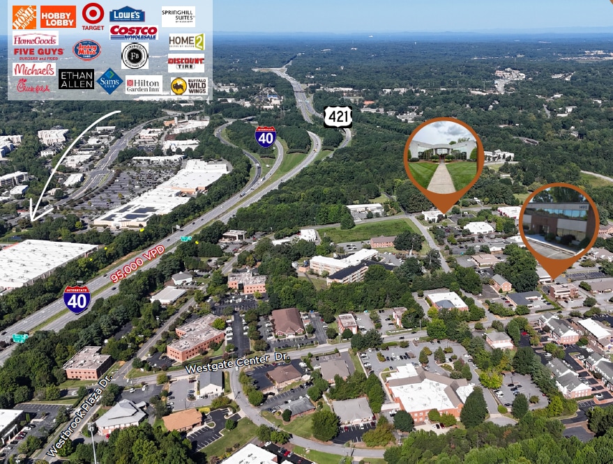 1540 Westbrook Plaza Dr, Winston-Salem, NC for lease Primary Photo- Image 1 of 17