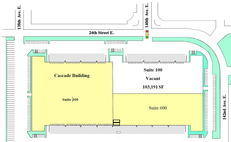 14000 24th St E, Sumner, WA à louer - Plan de site - Image 1 de 2