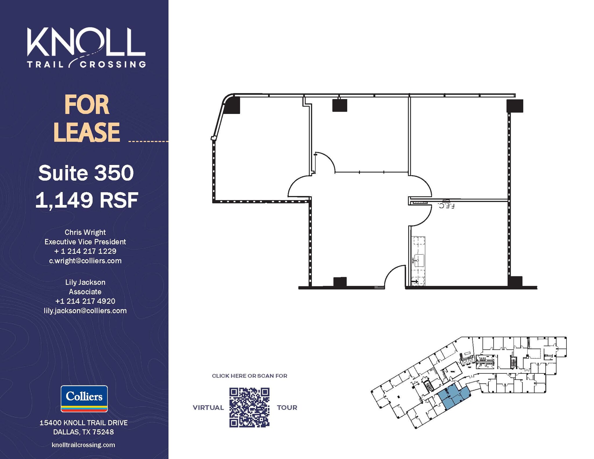 15400 Knoll Trail Dr, Dallas, TX for sale Floor Plan- Image 1 of 1