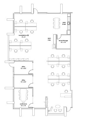 9445 Farnham St, San Diego, CA for lease Floor Plan- Image 1 of 1