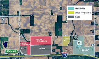 Plus de détails pour 4623 E County Road 850 N, Pittsboro, IN - Terrain à vendre