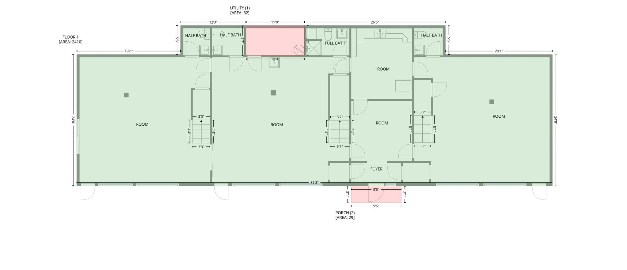 2505 E Walnut St, Columbia, MO for lease Floor Plan- Image 1 of 2