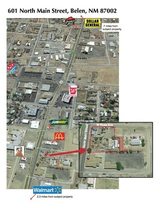 Plus de détails pour 601 N Main St, Belen, NM - Terrain à vendre