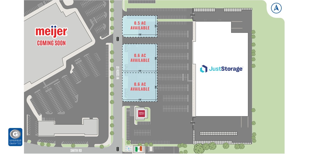 Parma Heights Outlots portfolio of 3 properties for sale on LoopNet.ca - Site Plan - Image 3 of 3