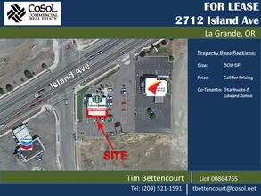 2712 Island Ave, La Grande, OR à louer Plan de site- Image 1 de 1