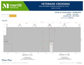 6100 NC Highway 42 W, Garner, NC for lease Floor Plan- Image 2 of 2