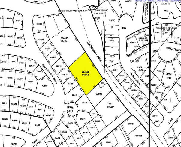 8120-8138 Lem Turner Rd, Jacksonville, FL for sale - Plat Map - Image 3 of 4