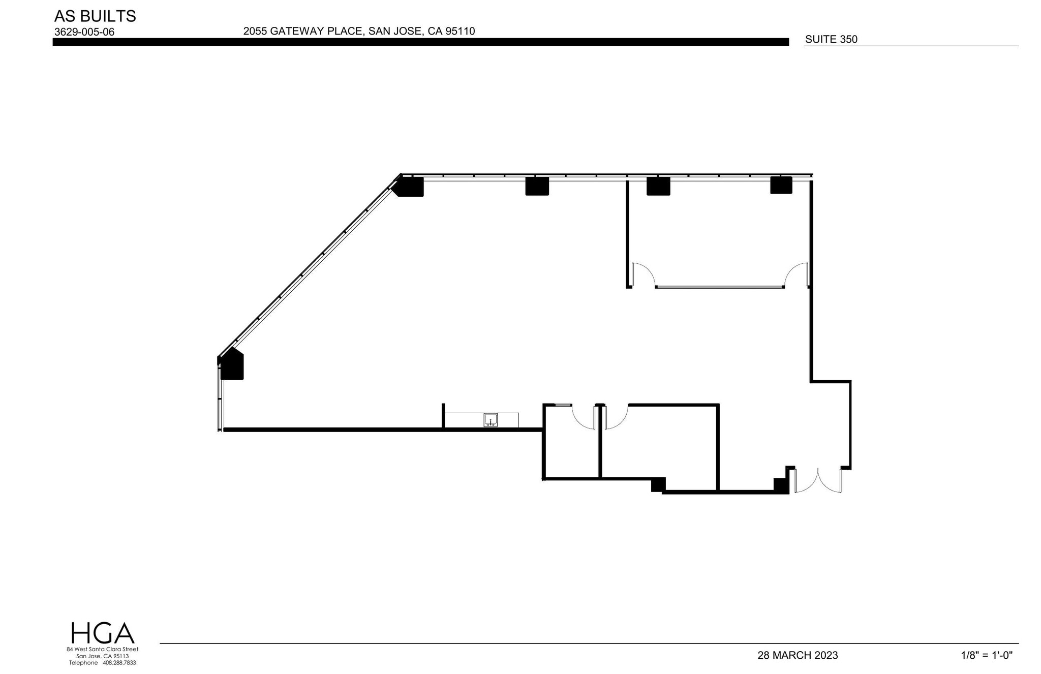 2033 Gateway Pl, San Jose, CA à louer Plan d’étage- Image 1 de 1