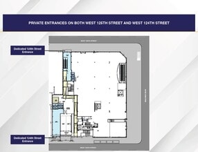 100-112 W 125th St, New York, NY à louer Plan d’étage- Image 2 de 11
