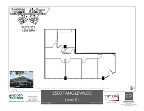 2500 Tanglewilde St, Houston, TX for lease Floor Plan- Image 1 of 1