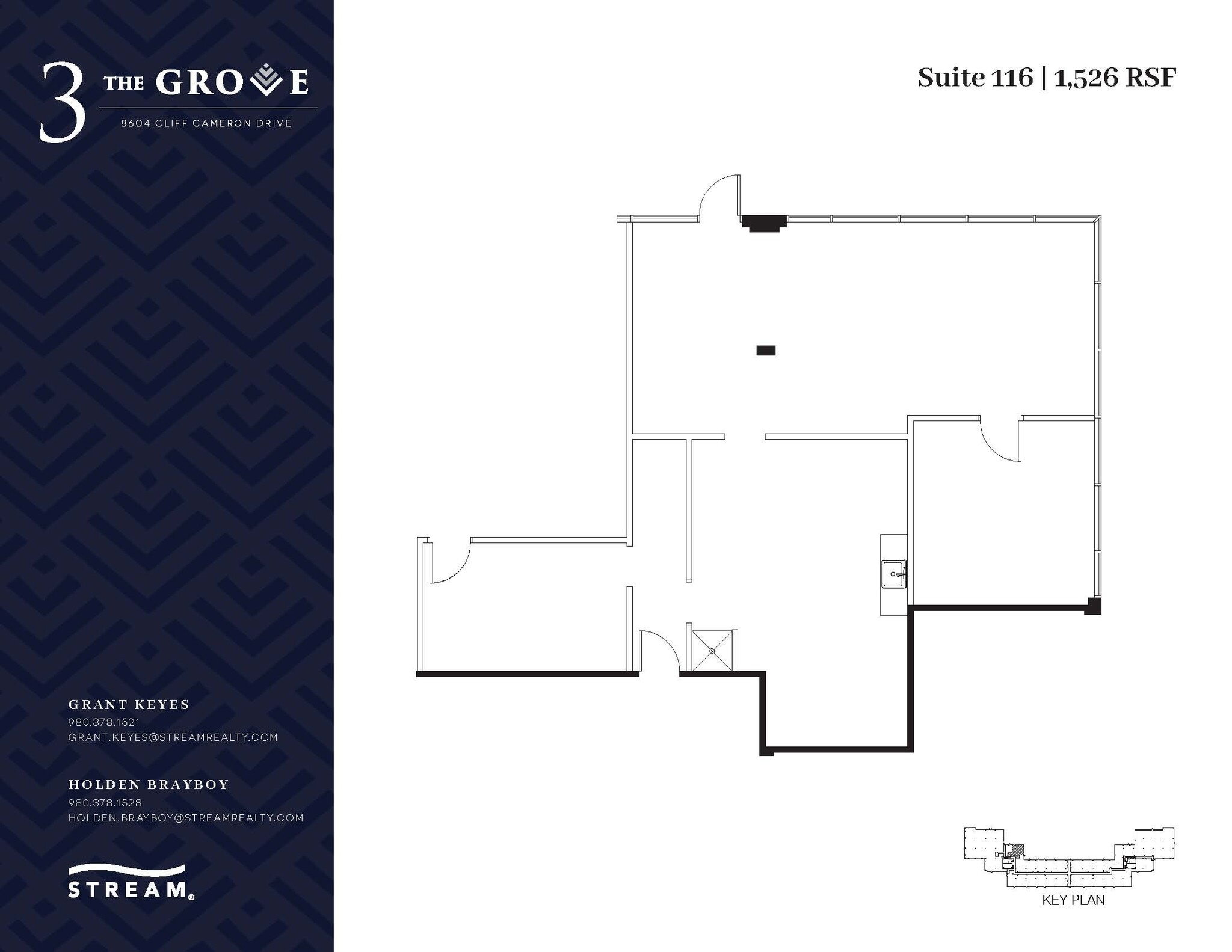 8604 Cliff Cameron Dr, Charlotte, NC à louer Plan d’étage- Image 1 de 1