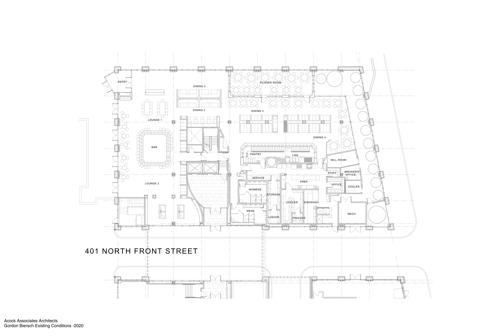 401 N Front St, Columbus, OH à louer Plan de site- Image 1 de 2