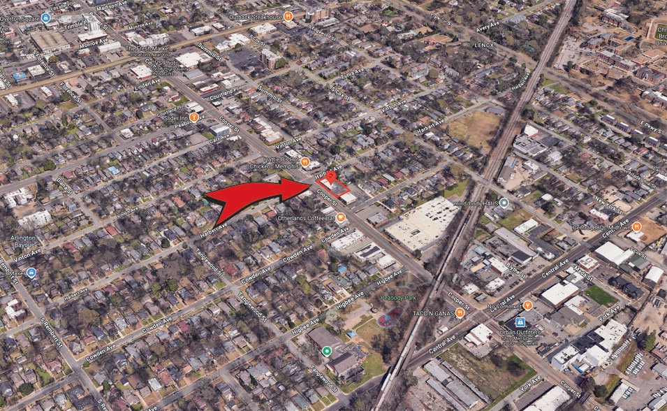 612 S Cooper St, Memphis, TN for sale - Aerial - Image 3 of 28