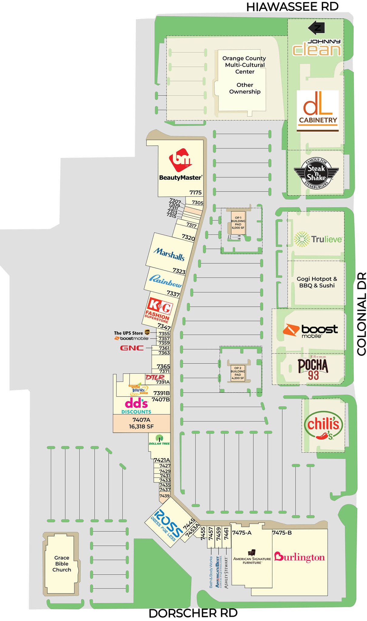 7149-7475 W Colonial Dr, Orlando, FL à louer Photo intérieure- Image 1 de 1