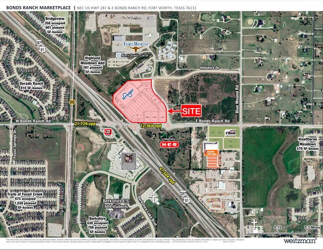 Plus de détails pour 149 E Bonds Ranch Rd, Fort Worth, TX - Commerce de détail à louer