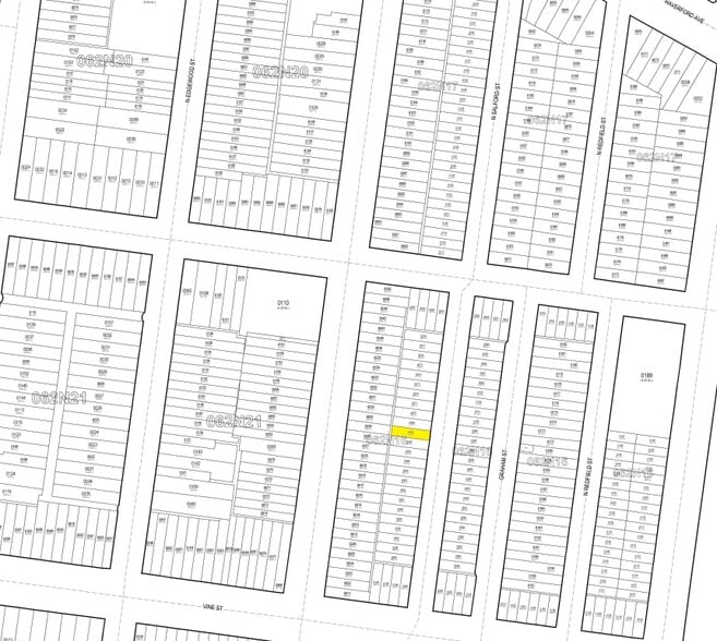 334 N Salford St, Philadelphia, PA for sale - Plat Map - Image 1 of 1