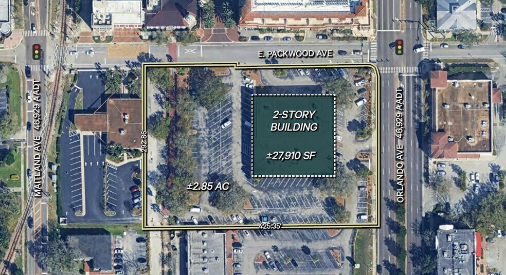 301 S Orlando Ave, Maitland, FL à louer - Aérien - Image 3 de 9