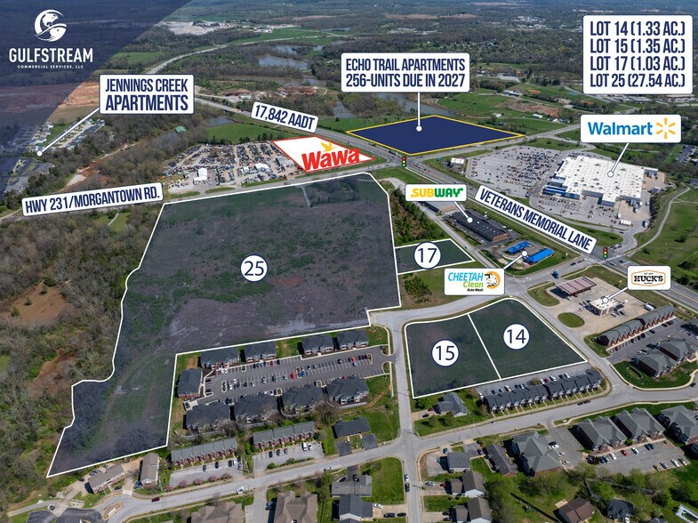 575 Seymour Dr, Bowling Green, KY à vendre - Aérien - Image 2 de 3