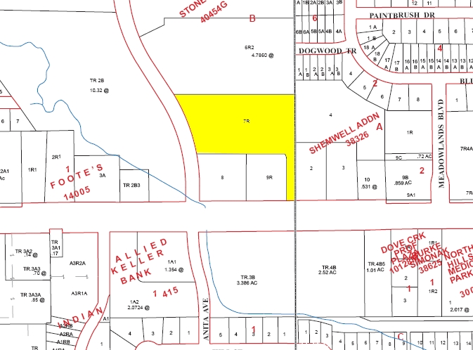 721 E Keller Pky, Keller, TX à louer - Plan cadastral - Image 2 de 28