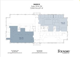 5440 Wade Park Blvd, Raleigh, NC for lease Floor Plan- Image 2 of 2