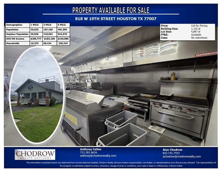 818 W 19th St, Houston, TX for sale - Primary Photo - Image 1 of 2