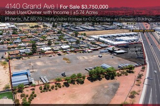 Plus de détails pour 4140 Grand Ave, Phoenix, AZ - Terrain à vendre