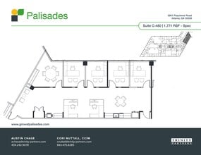 5901 Peachtree Dunwoody Rd NE, Atlanta, GA for lease Site Plan- Image 2 of 2