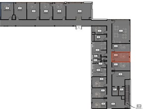 6485-6505 Rue Eugène-Héroux, Saint-hubert, QC à louer Plan d’étage- Image 1 de 1