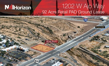 1202 W Ajo Way, Tucson, AZ - AERIAL  map view