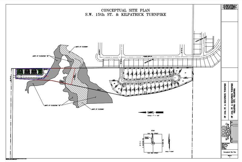 SW 15th St. and Kilpatrick Tpke, Yukon, OK à vendre - Plan de site - Image 2 de 3