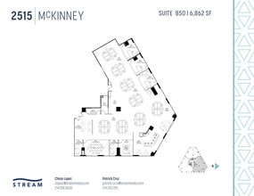 2515 McKinney Ave, Dallas, TX for lease Floor Plan- Image 1 of 1