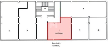 Retail in Ris-Orangis for lease Floor Plan- Image 1 of 3