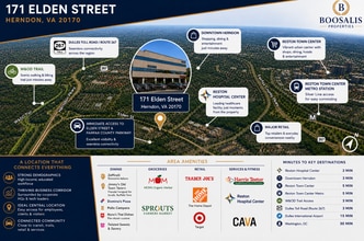 171 Elden St, Herndon, VA - Aerial map view - Image1