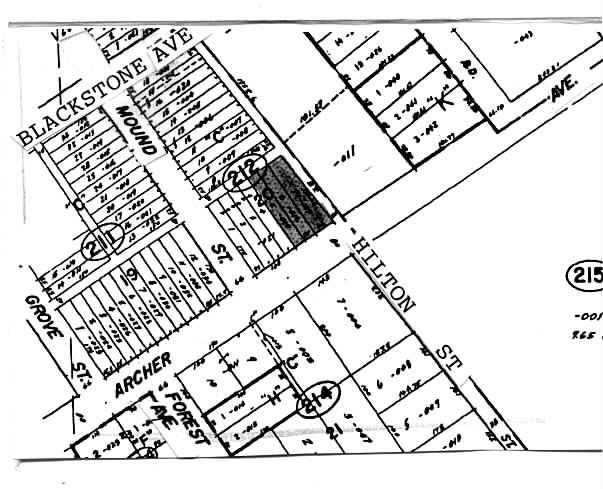 8216 S Archer Ave, Willow Springs, IL for sale - Plat Map - Image 2 of 10