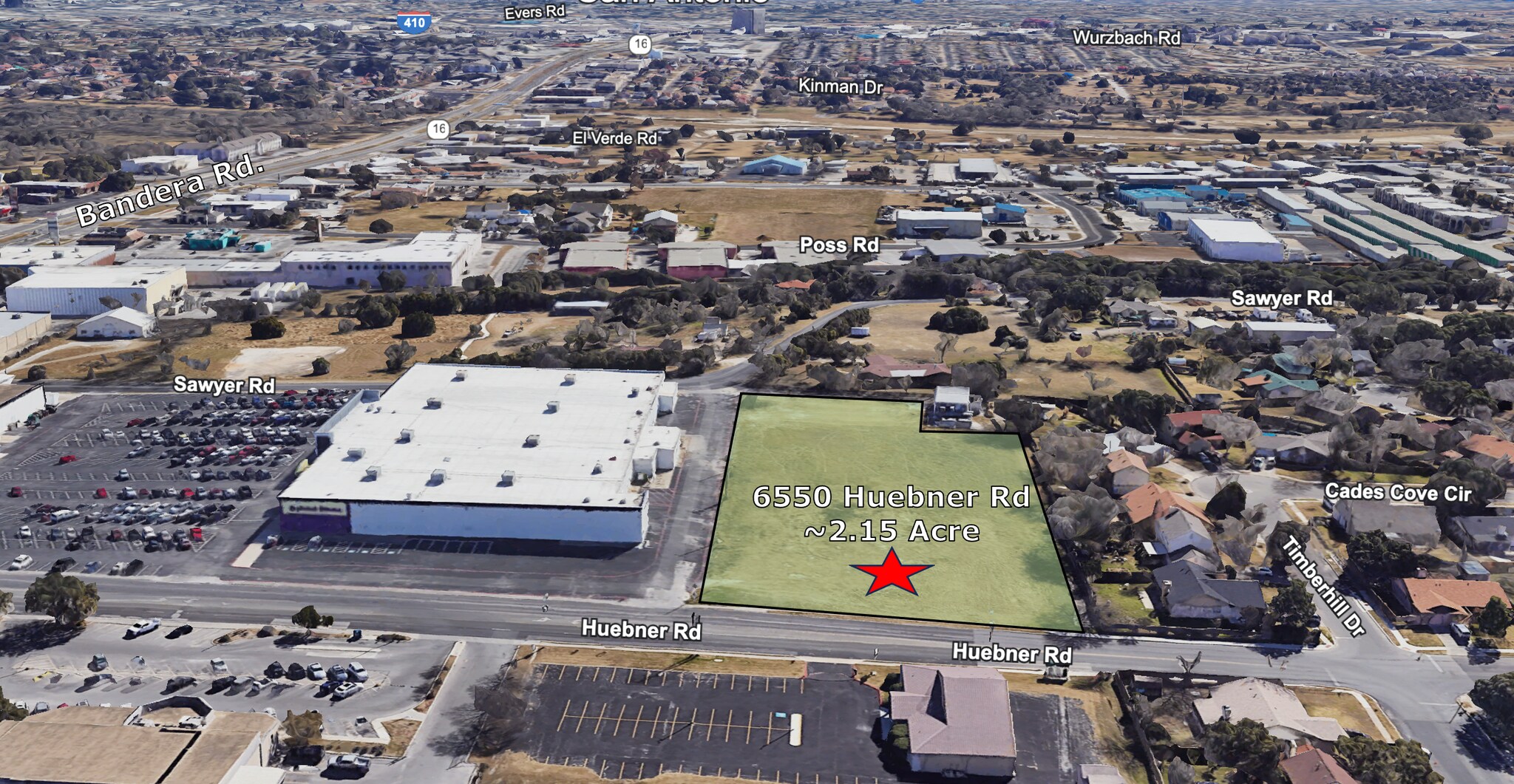 6550 Huebner Rd, Leon Valley, TX à vendre Photo principale- Image 1 de 1