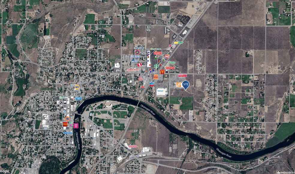 920 Engh Rd, Omak, WA à vendre - Aérien - Image 2 de 3