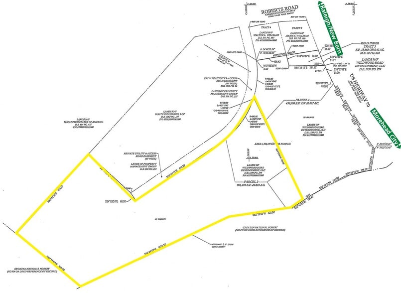415 Roberts Rd, Newport, NC for sale - Site Plan - Image 3 of 4