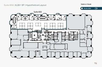 550 W C St, San Diego, CA à louer Plan d’étage- Image 1 de 1