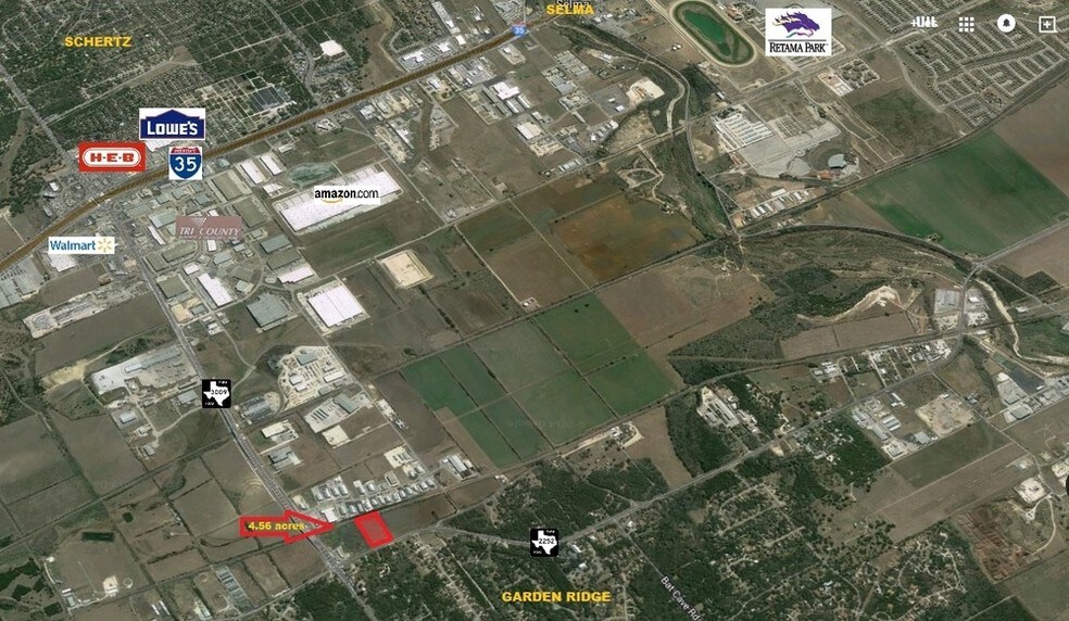 FM 2252, Garden Ridge, TX à vendre - Aérien - Image 2 de 11