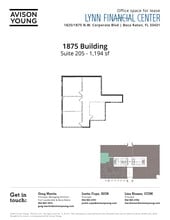 1875 NW Corporate Blvd, Boca Raton, FL for lease Floor Plan- Image 1 of 1
